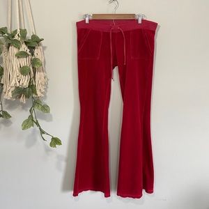 Y2K Juicy Couture track suit bottoms!